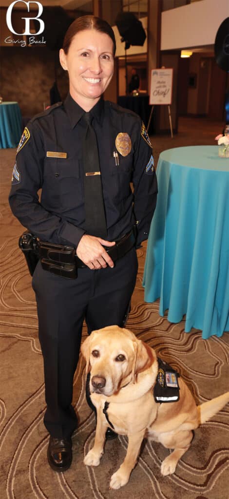 Detective Natalie Hone and Canine Lyle Hope