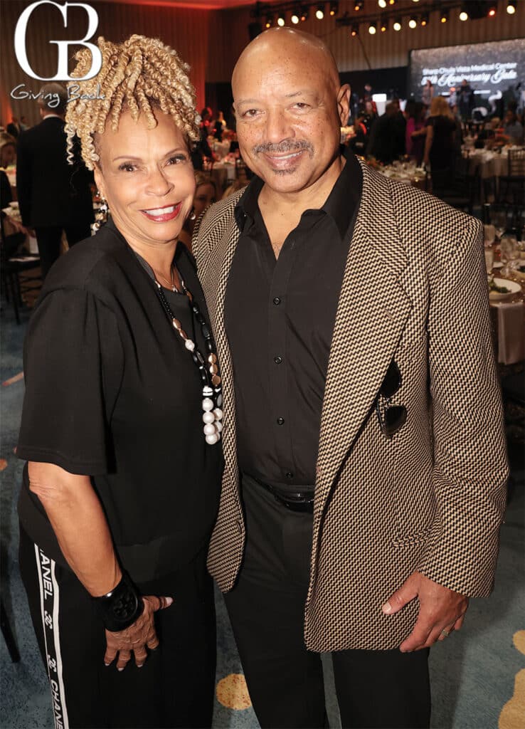 Donna Deberry and Michael Hurst