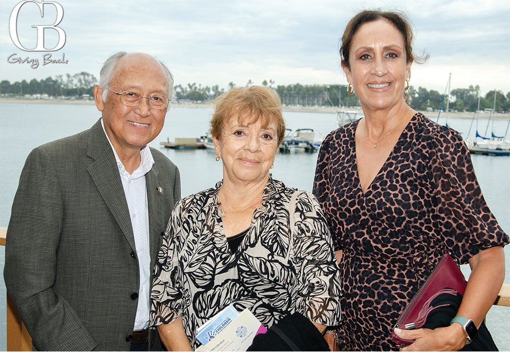 Gabriel and Ruth Chong with Rebecca Pascual