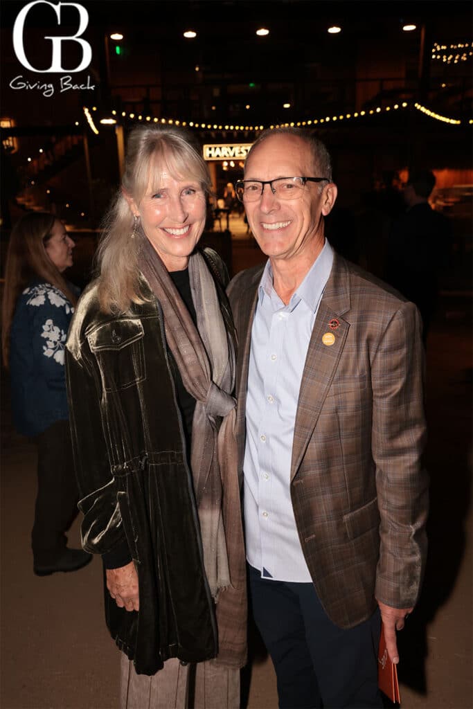 Gwendolyn Sontheim and Bob Kamensky