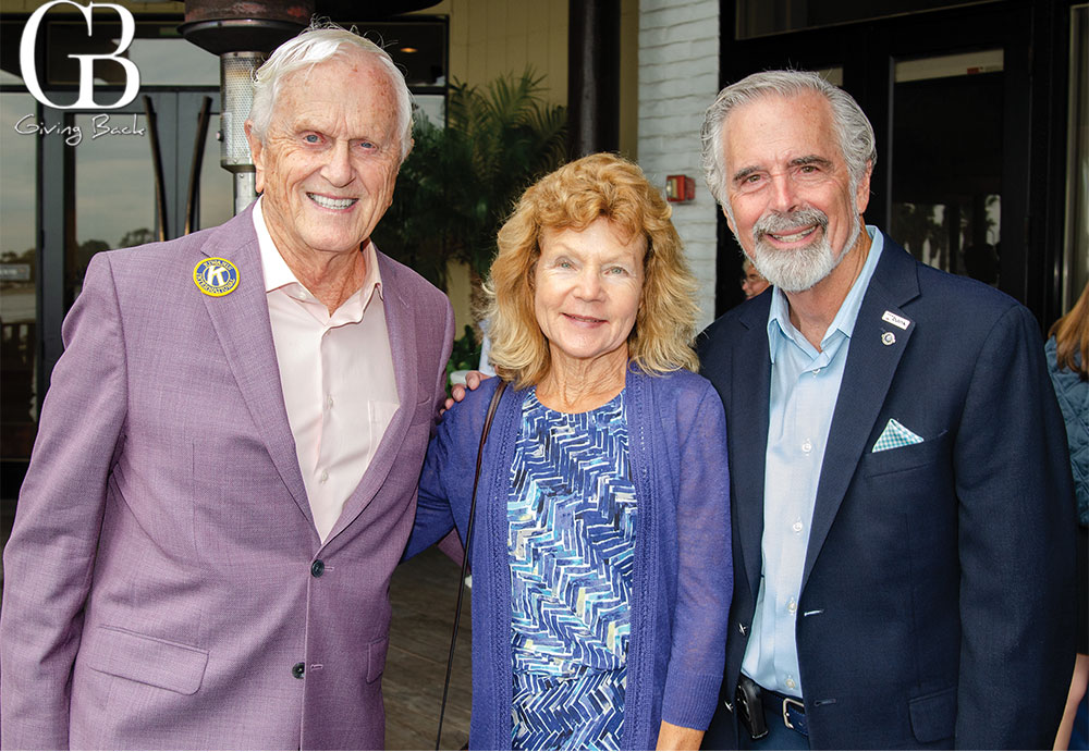 Jay Jeffcoat with Leigh and Gordon Boerner
