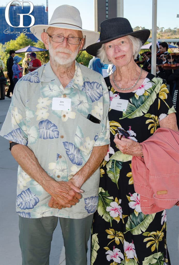 Jim Baross and Julie Hacking