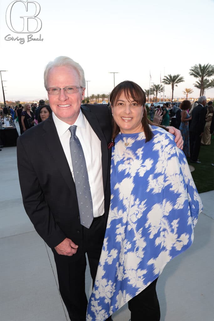 Jim Reopelle and Mona Mofiv