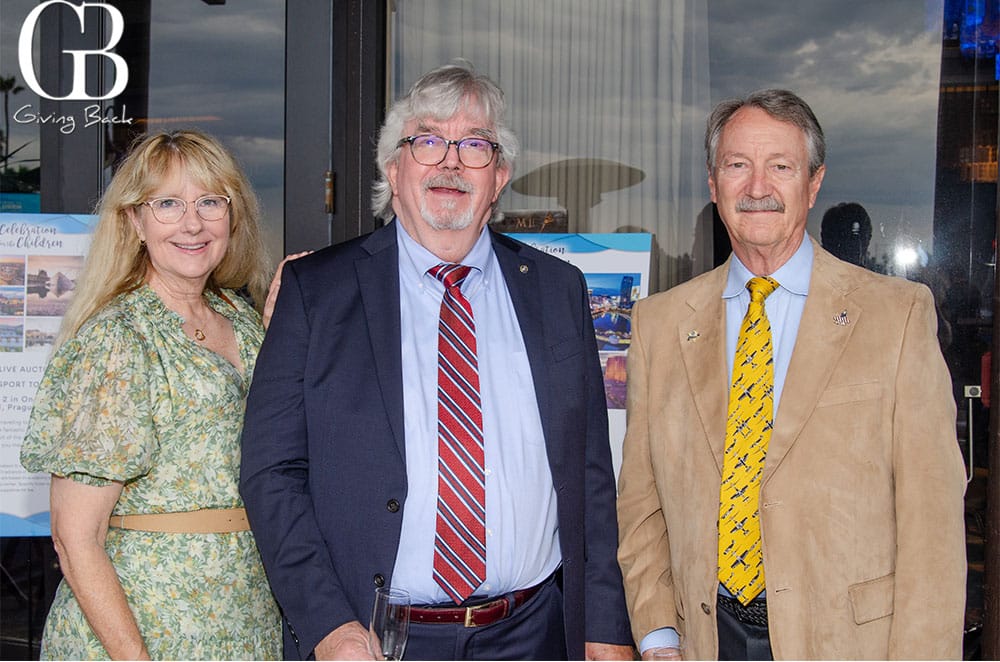 June and Doug Frost with Tom Bauer