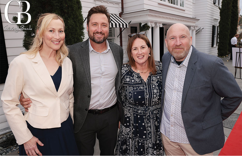 Kendra and Nathan Robinson with Ruth Clarkson and George Williamson