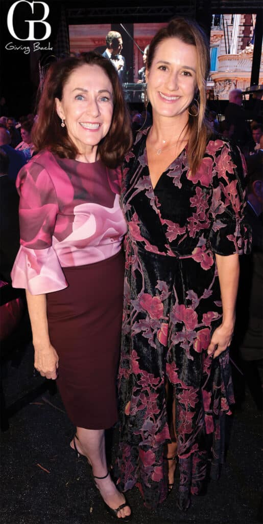 Kim Parizek and Janet Semenova at the San Diego Automotive Museum Gala