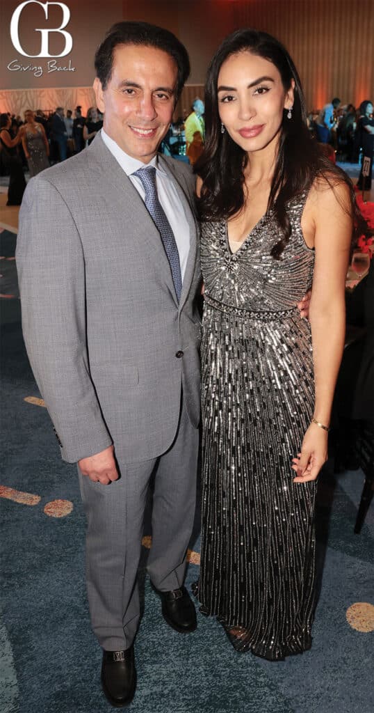 Mehran Mouffavian and Johanna Velazco