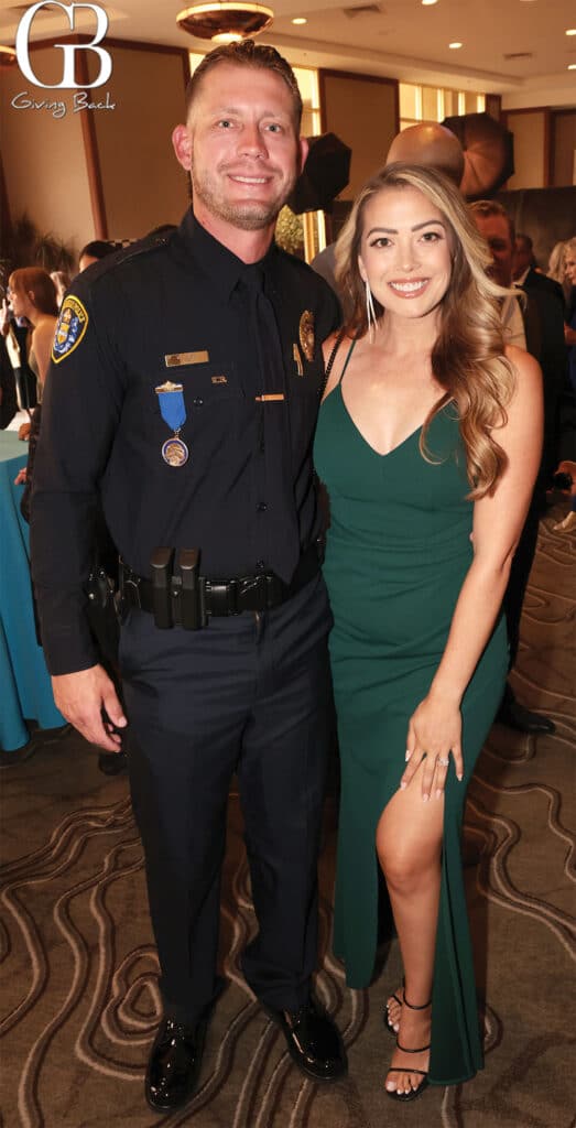 Officer Matthew Cobb and Elena Cobb
