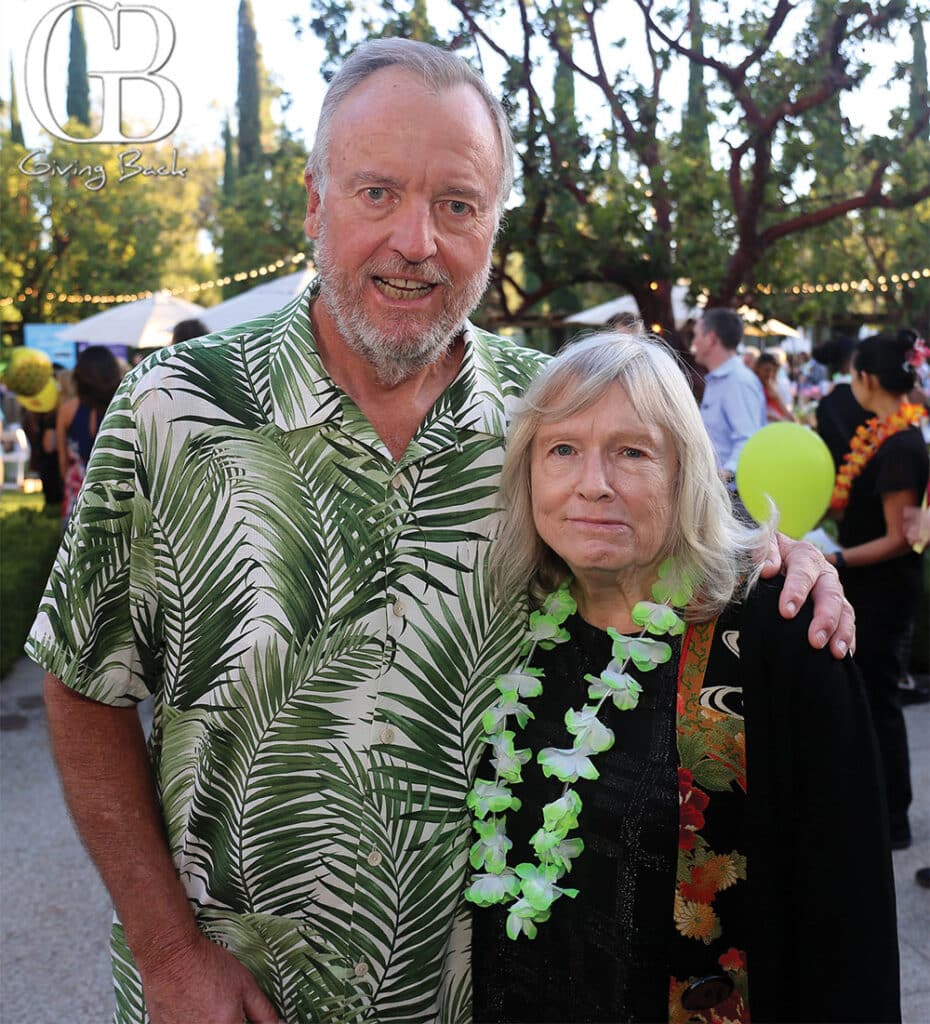 Paul Downey with Mary Curran Downey
