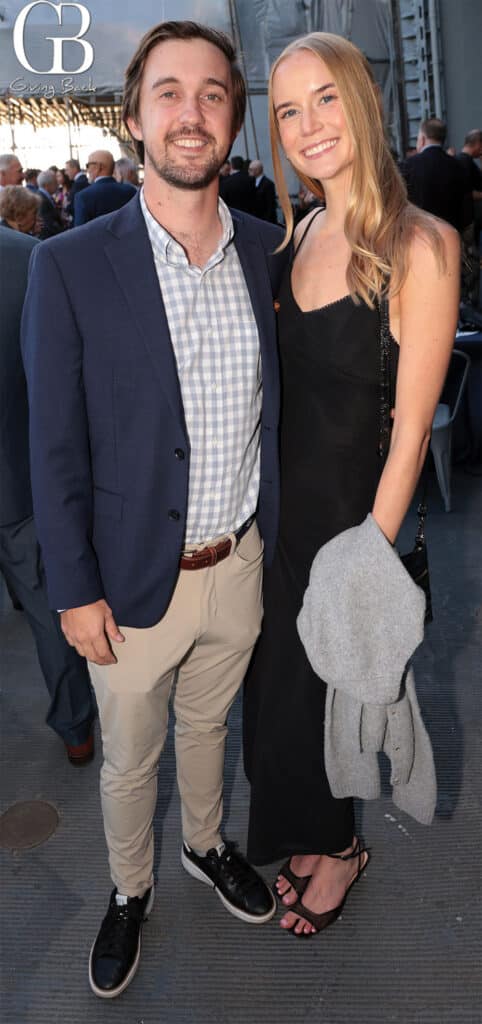 Ryan Benirschke and Claire Shaha