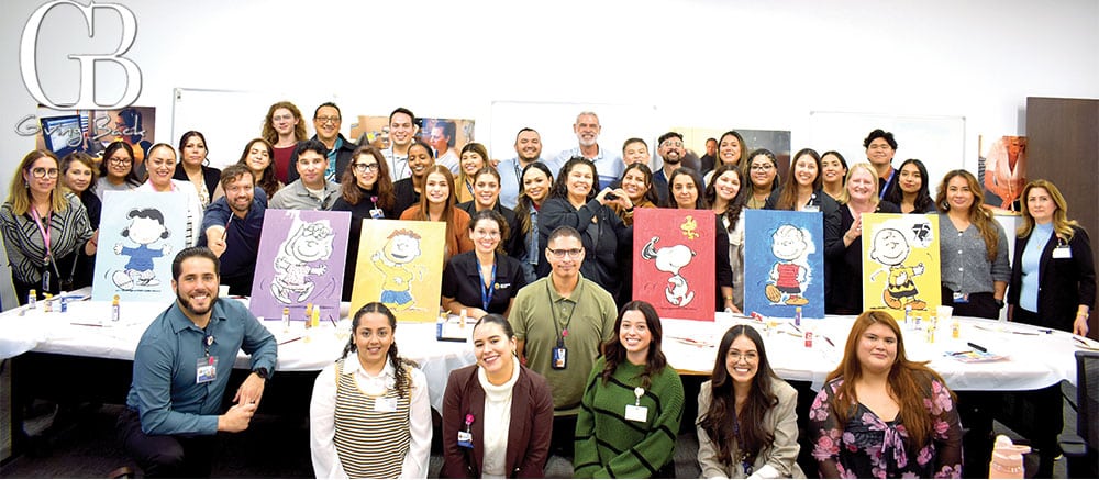 The Behavioral Health Team joined the Foundation for Hospital Art for a joyful Peanuts PaintFest