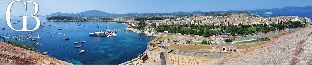 CORFU   Old Fortresss and Harbor