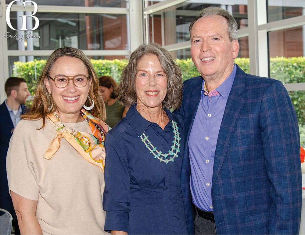 Dana Toppel with Karen and Jeffrey Silberman