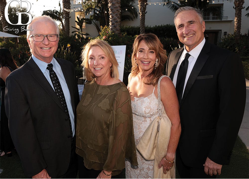 Dave and Charlene Walker with Kam and Neal Stehly