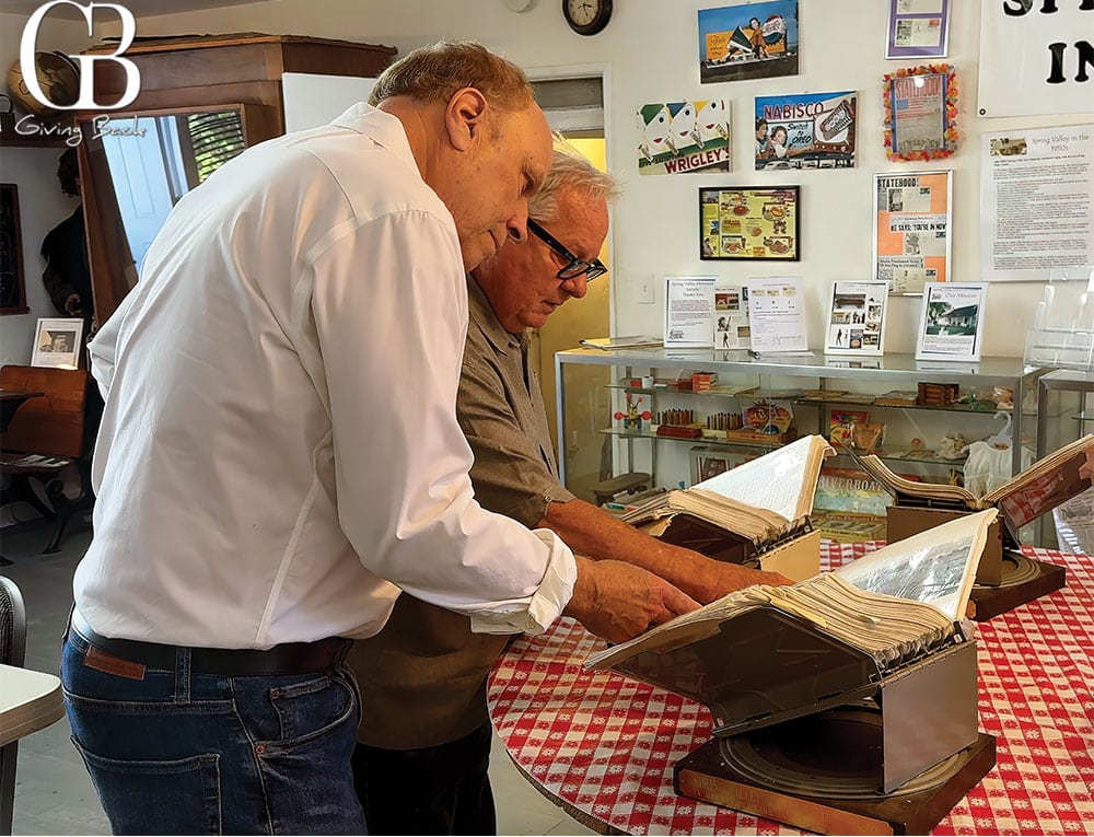 Jim Van Meter at the Bancroft House Museum
