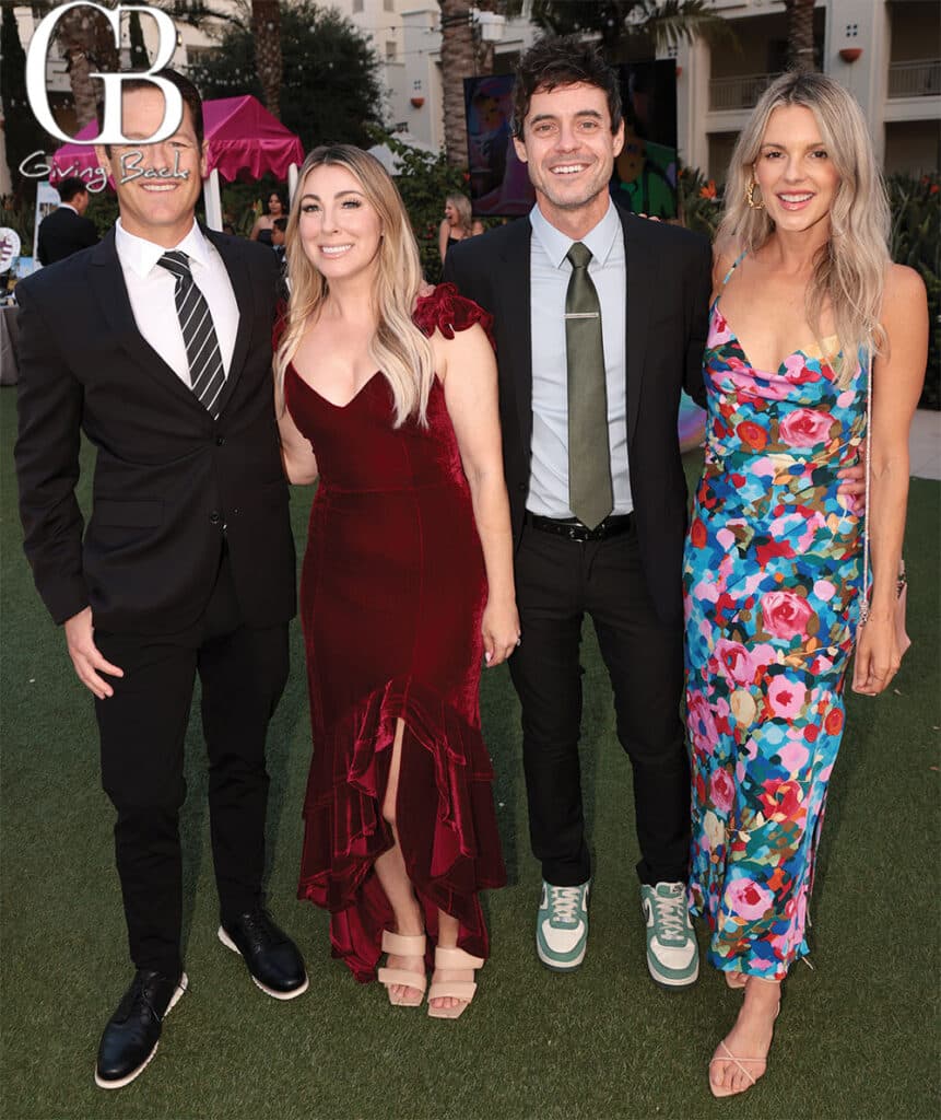 John and Nicole Lincoln with Kevin and Ali Manno