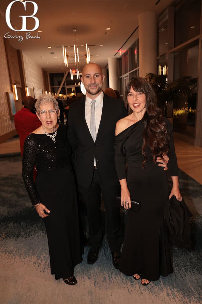 Judy Hawkins Fernando Valera and Jenelle Hawkins