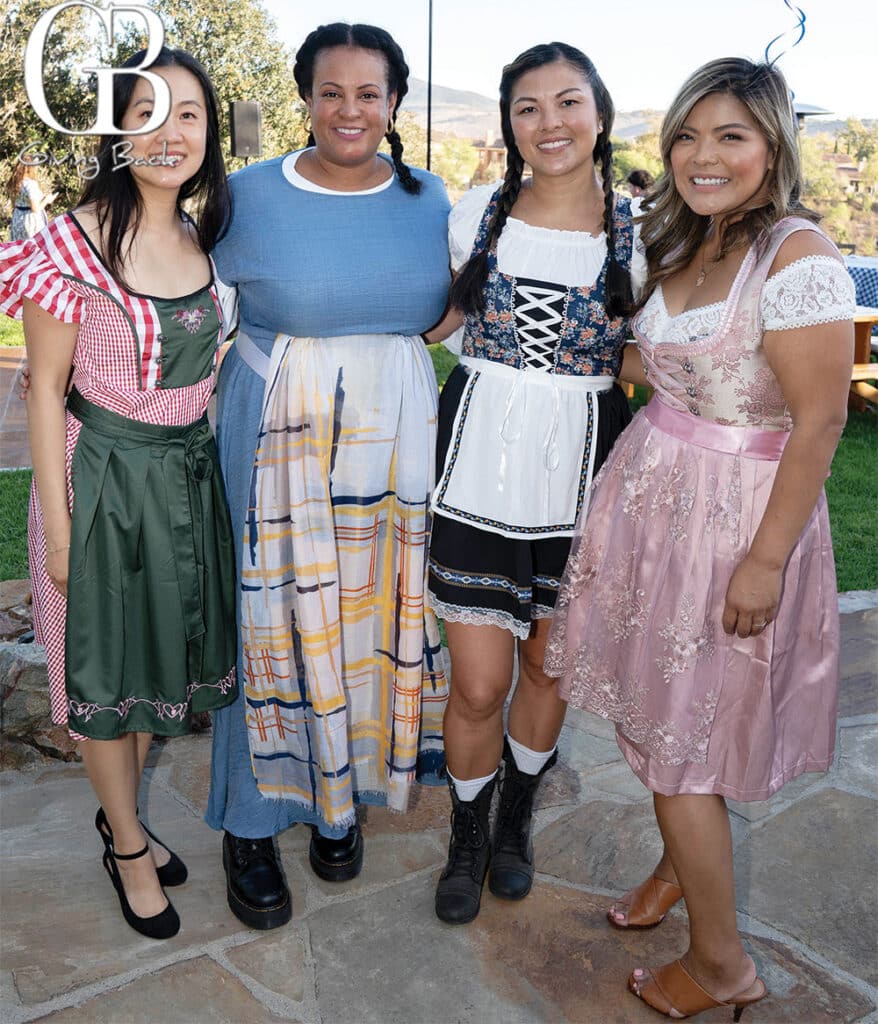 Linh Ontingco Arielle Law Ana Lyles and Theresa Manalang