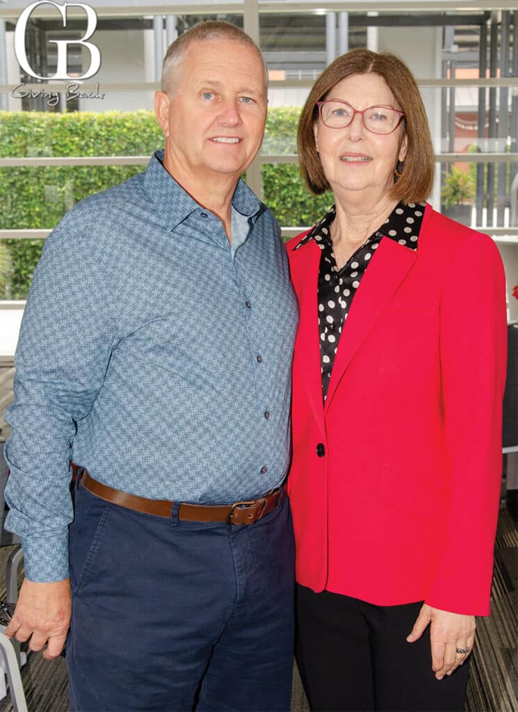 Mark Cammell and Marcia Hazan