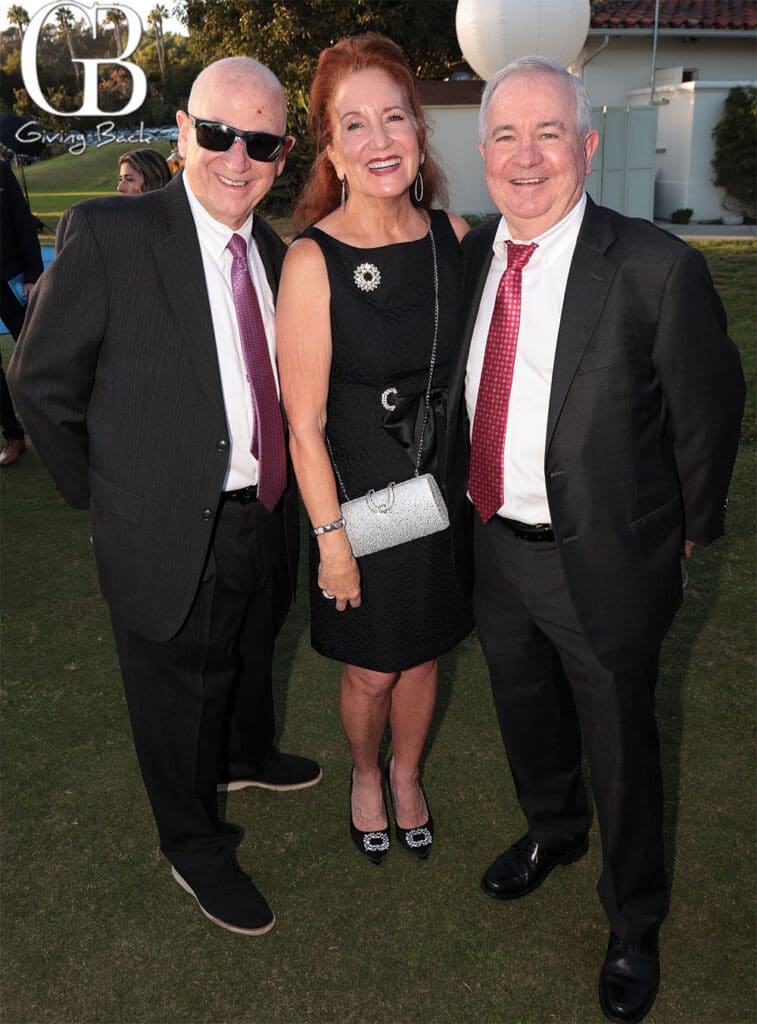 Michael and Debbie Rider with Pat Swan