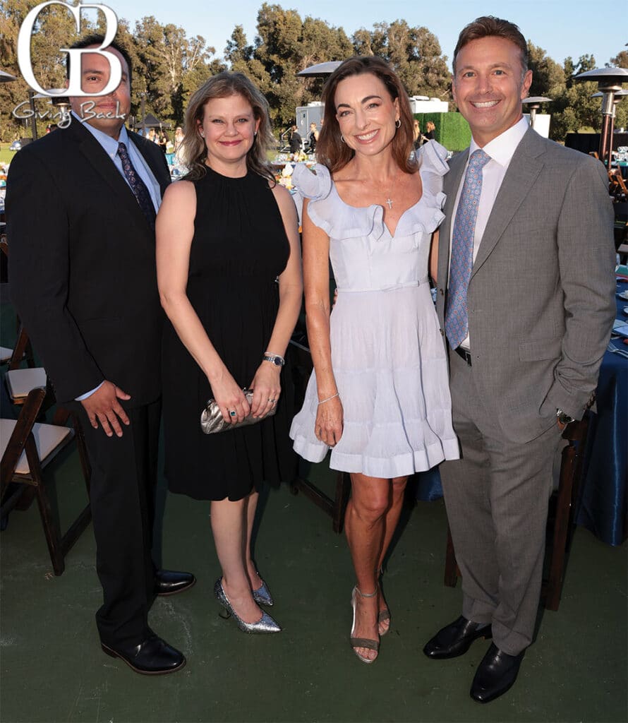 Rafael and Jessica Munoz with Kristi and Dick Pfister