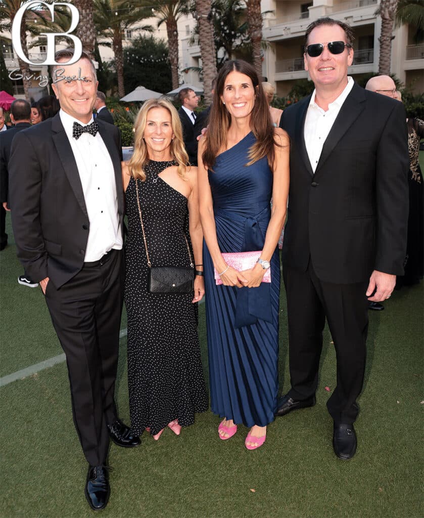 Ron and Kim Hegardt with Mara and Adam Simpson