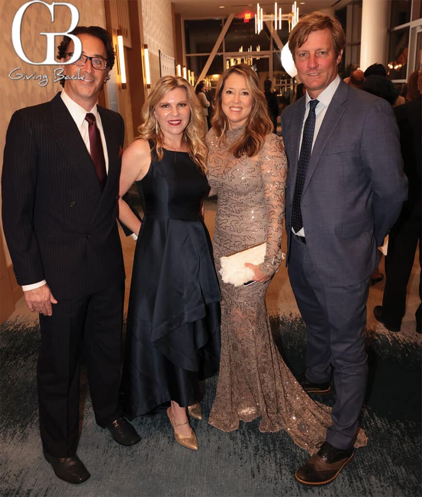 Ryan and Elizabeth Krause with Brooke and Michael Donohue