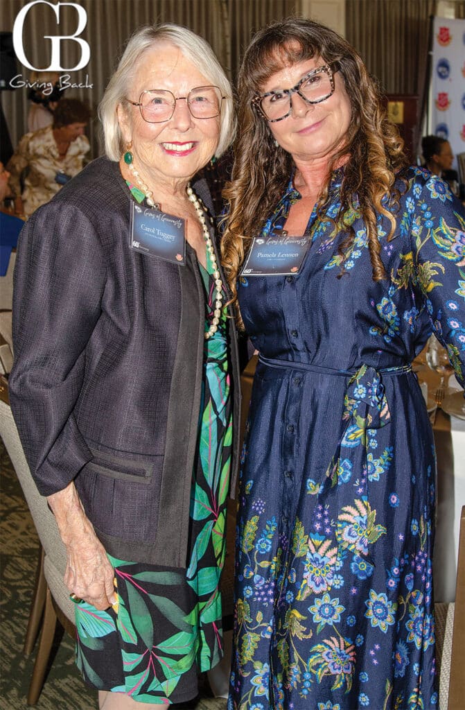 Carol Tuggey and Pamela Lennen