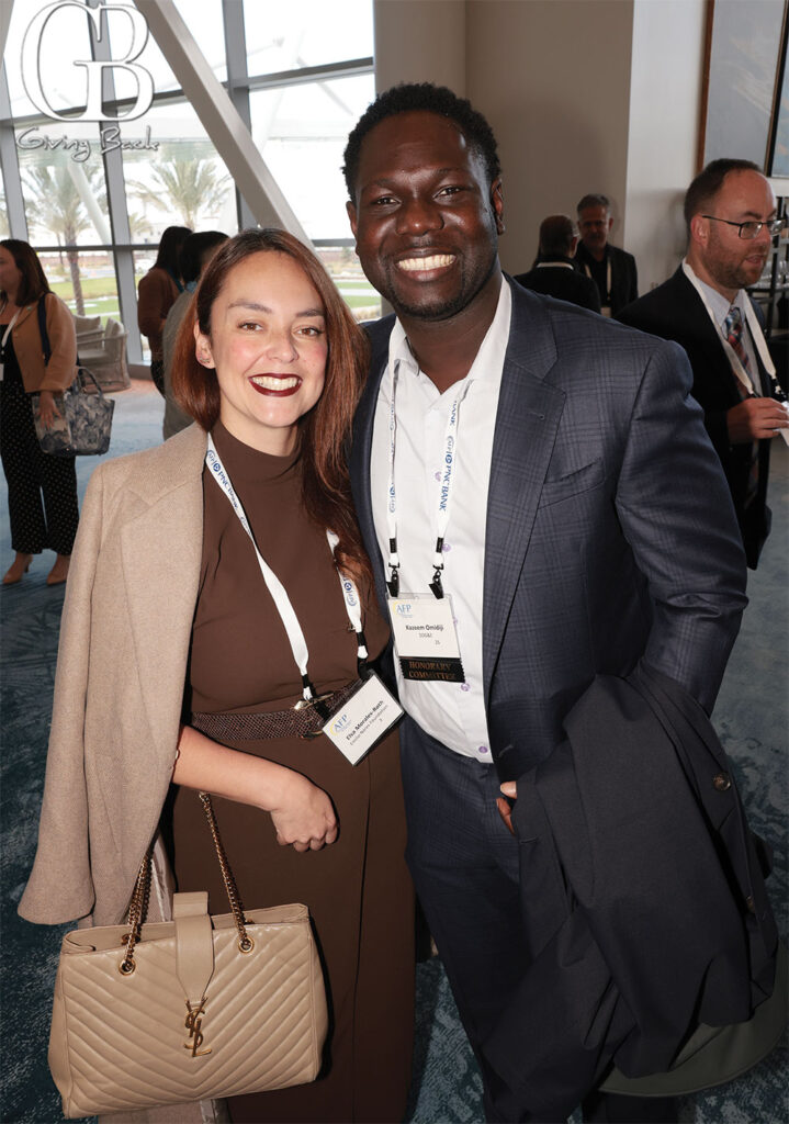 Elsa Roth and Kazeem Omidiji
