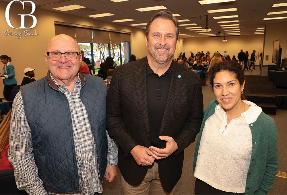 Garry-Ridge-Mark-Milliron-and-Maria-Anguiano - GB Magazine Garry Ridge Mark Milliron and Maria Anguiano