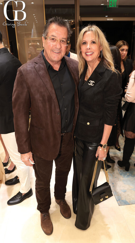 Greg Stavros and Gabriela Nava