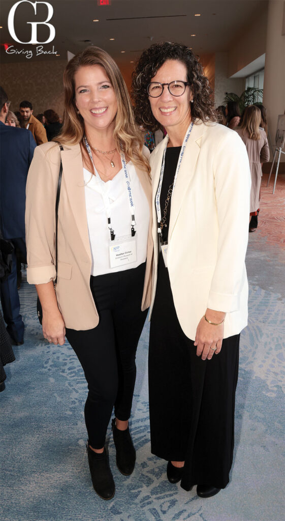 Heather Disher and Christina Piranio