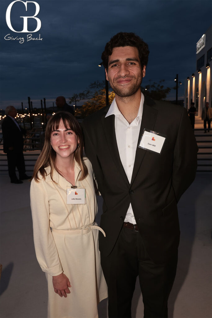 Julia Stevens and Sam Witt