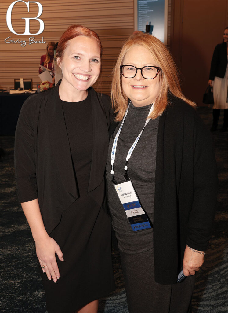 Katie Gomez and Ingrid de Llamas