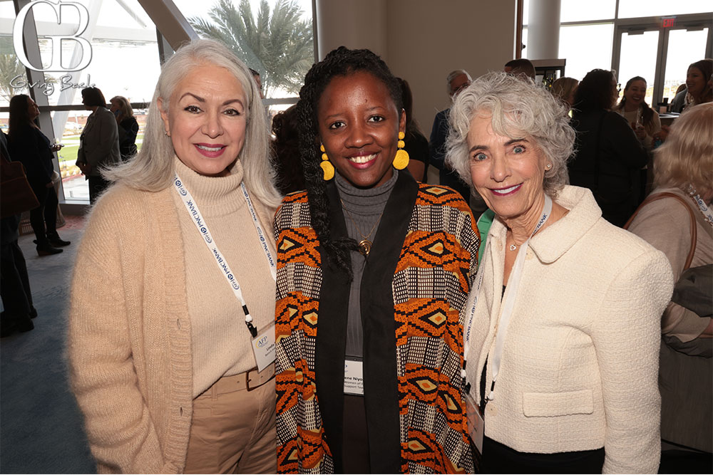 Linda Sierra Darlene Niyonzima and Linda Katz