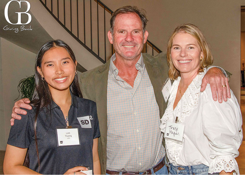 Linh Truong with Jay and Tracy Hagan