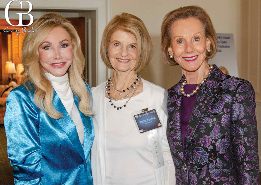 Lise Markham Phyllis Epstein and Joyce Dostart