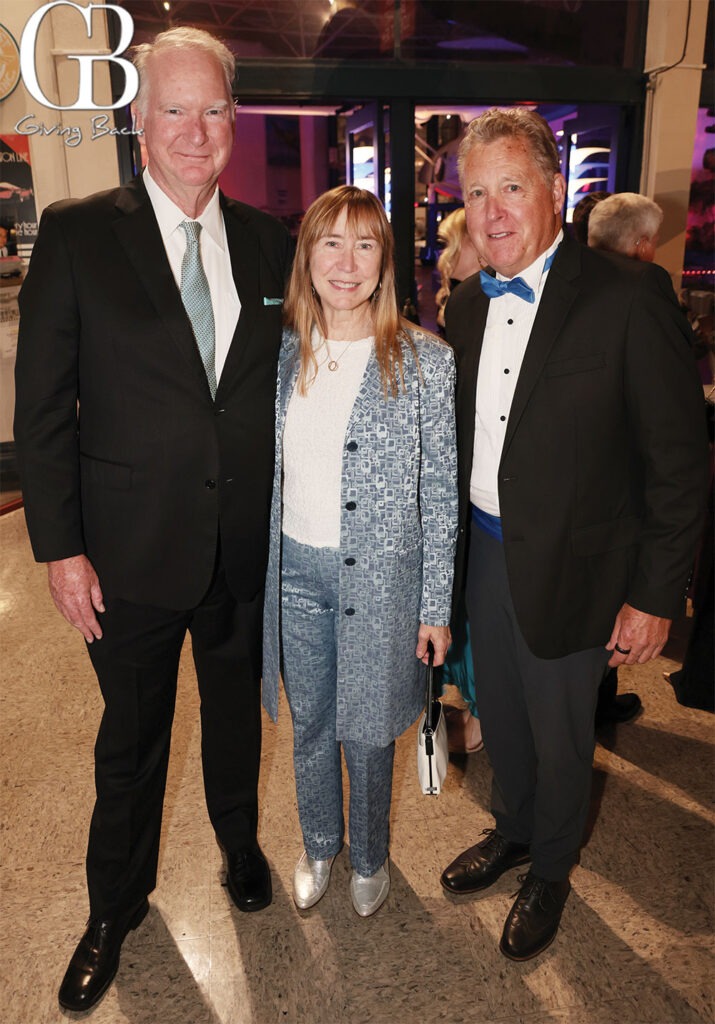Martin and Cheryl Dine with Peter DeSilva