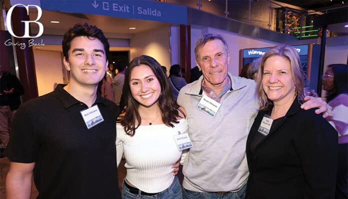 Nick Catalano, Julia Strauss, Brian Strauss and Diana Strauss Casey