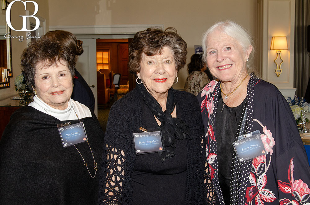 Rae Merhar Betty Brayshay and Susan Oliver