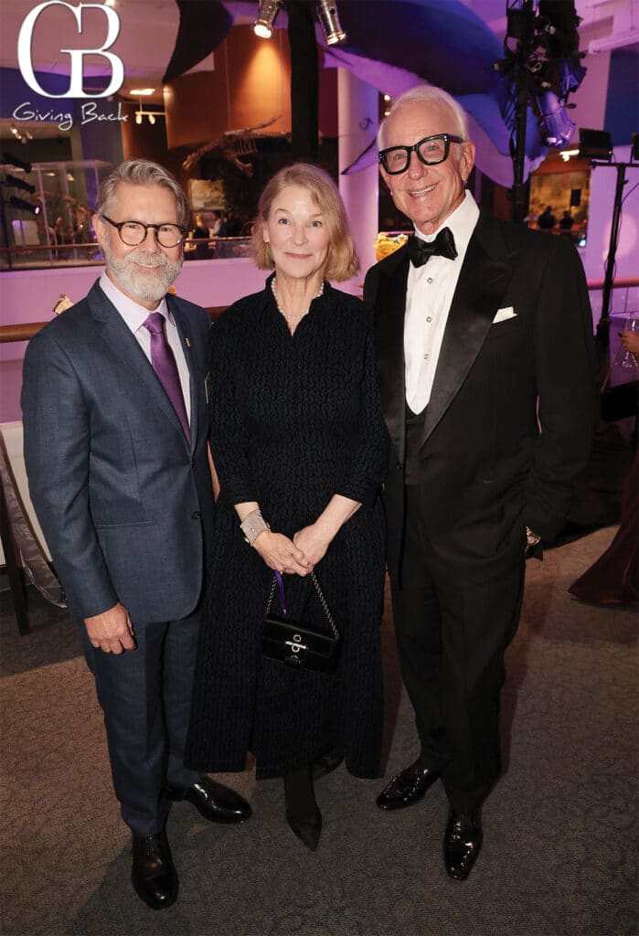 Rick Burritt with Elizabeth and Dene Oliver