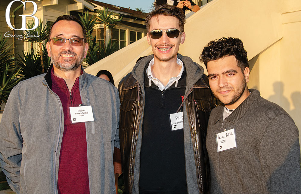 Ruben Flores Saaid Darian Flores and Parsa Bakhshi
