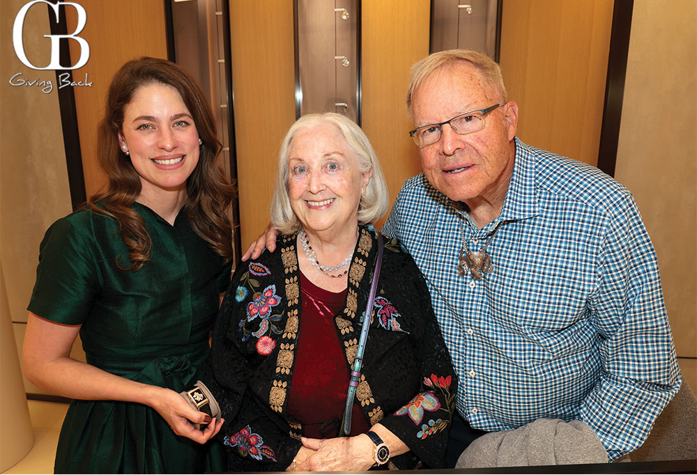 Sara Rossi with Jeanene and Duncan Mackinnon