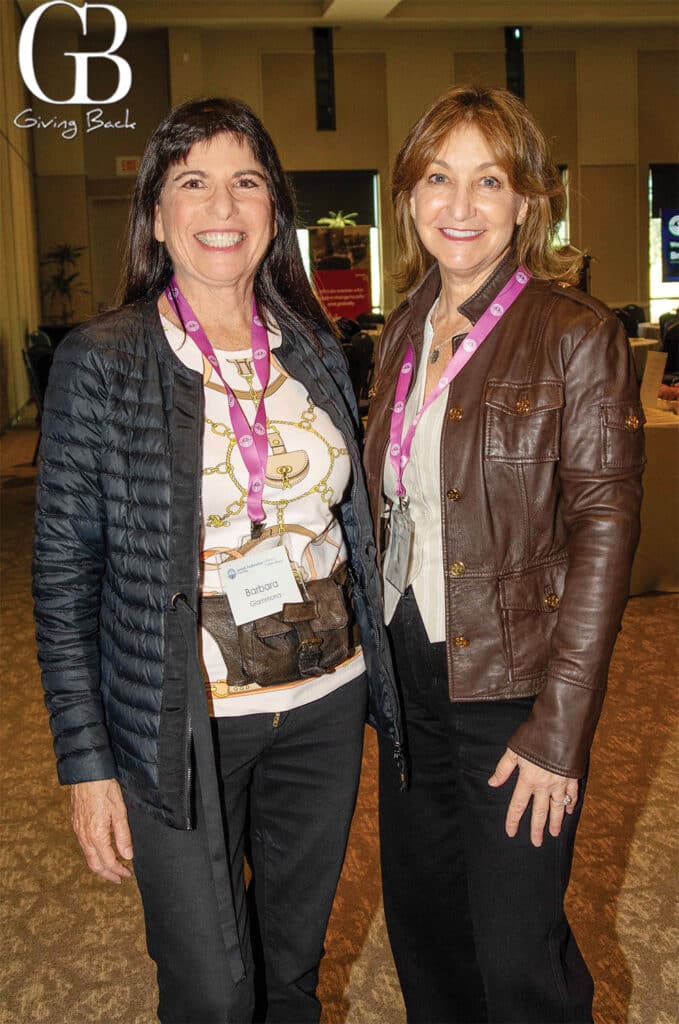 Barbara Giammona and Tina Kholos