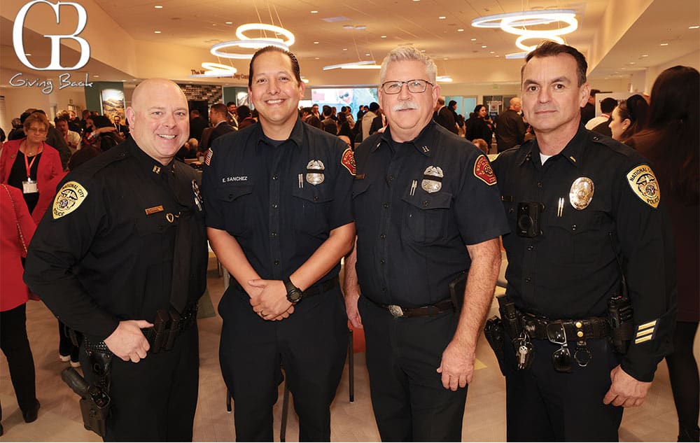 Captain-Derek-Aydelotte-Deputy-Fire-Marshall-Eddie-Sanchez-Fire-Marshall-Robert-Drew-and-Lieutenant-Omar-Ramirez - GB Magazine Captain Derek Aydelotte Deputy Fire Marshall Eddie Sanchez Fire Marshall Robert Drew and Lieutenant Omar Ramirez