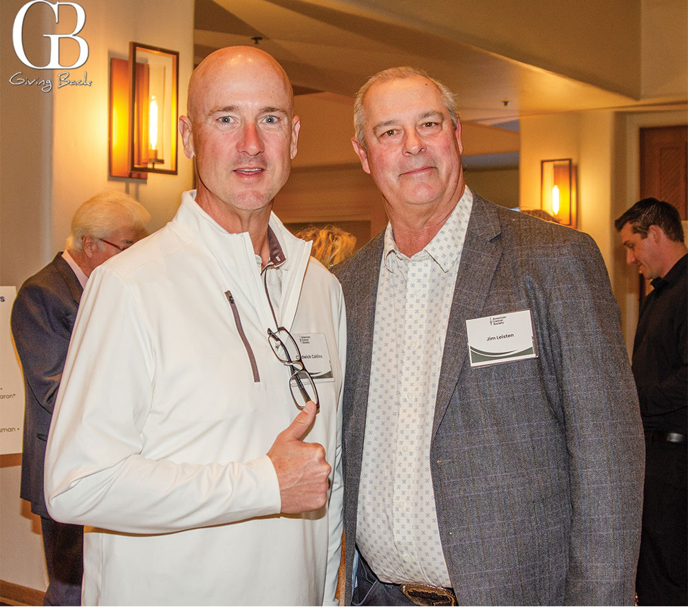 Chadwick Collins and Jim Leisten