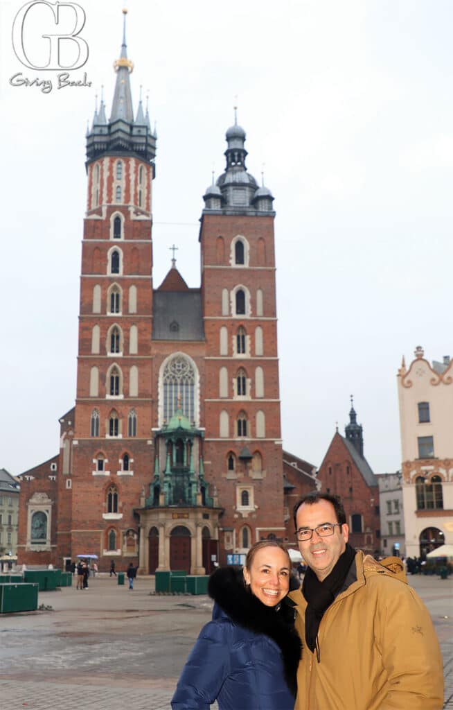Esteban and Danitza Villanueva in St Marys Basilica