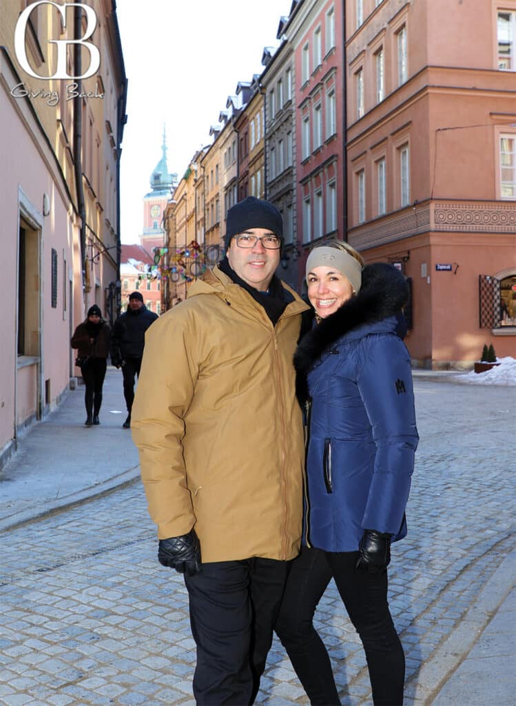 Esteban and Danitza Villanueva in Stare Miasto Warszawa