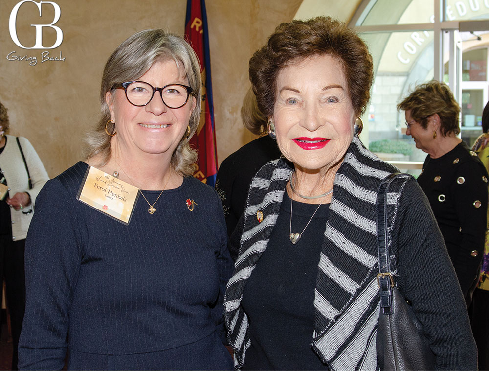 Ferol Henkels and Esther Nahama