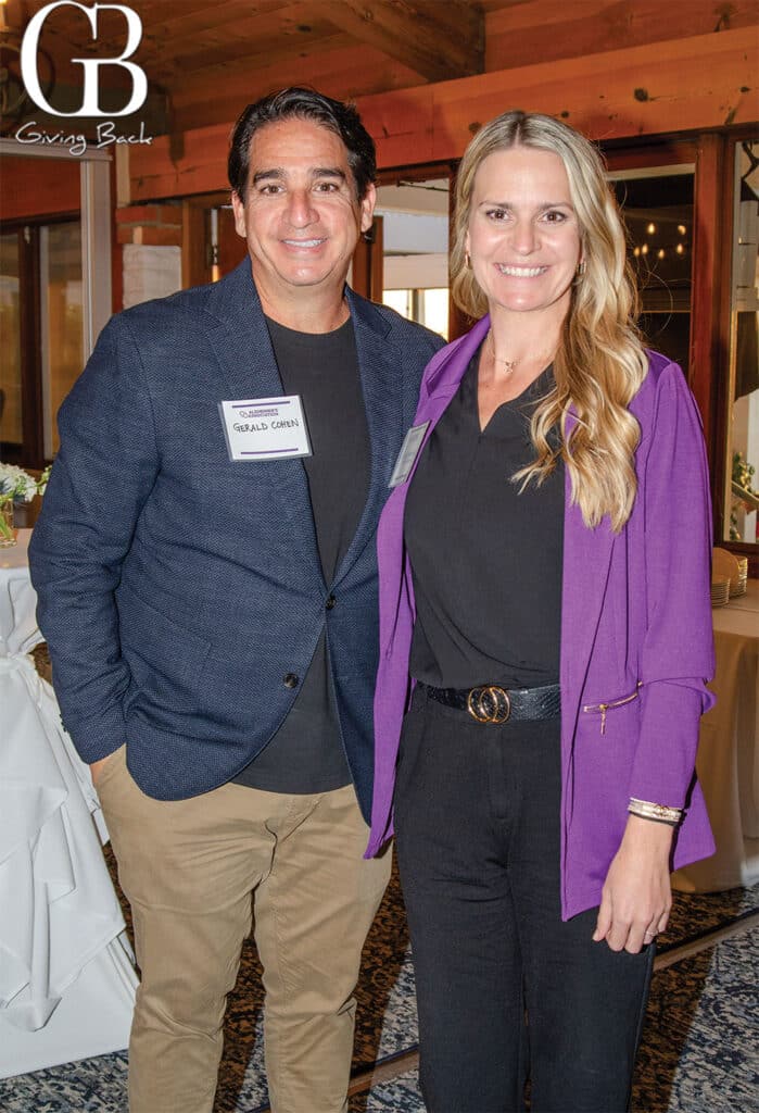 Gerald Cohen and Ashley Hostetter